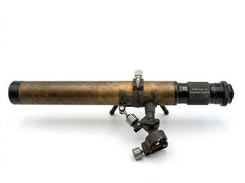 Ross Pancratic Variable Power Sighting Telescope - Brass &
