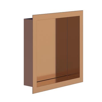 Inbouwnis BWS Colorato 30x30x7 cm Geborsteld Koper, Ophalen of Verzenden, Nieuw, Bad
