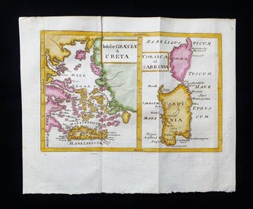 Europe - Grèce / Italie / Sardaigne / Corse / Îles Égéennes, Livres