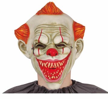 Halloween Masker Horror Clown, Verzenden, Nieuw