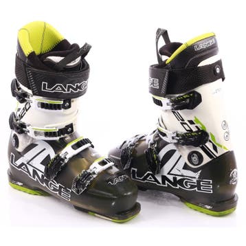 42 42,5 skischoenen LANGE RX 120, max grip, flex adj., contr, Verzenden, Gebruikt