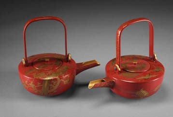 Chôshi  (bouilloire à saké) - Laque - Japon - 1929, Shwa, Antiek en Kunst