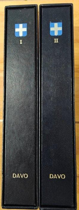 Griekenland 1861/1969 - Davo Lux Album (1861–1969), in goede, Gestempeld