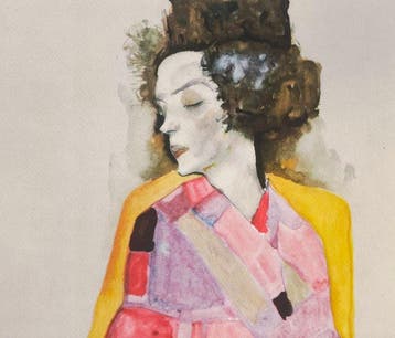 Egon Schiele (1890-1918) (after) - The Daydreamer, 1911