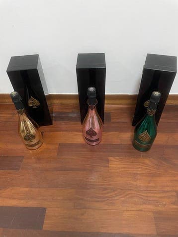 2002 Armand de Brignac, Ace of Spades Gold, Rosé & Gold, Nieuw