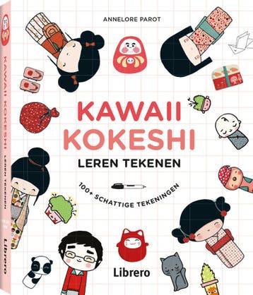 Kawaii kokeshi leren tekenen 9789072267009 Annelore Parot, Verzenden, Annelore Parot