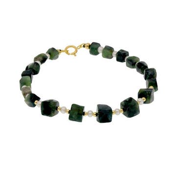 Sans prix de réserve - Bracelet - 18 carats Or jaune Perle -