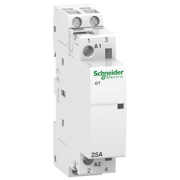 Schneider Electric ICT 25A 2NO 24V CA Contacteur - A9C20132, Verzenden
