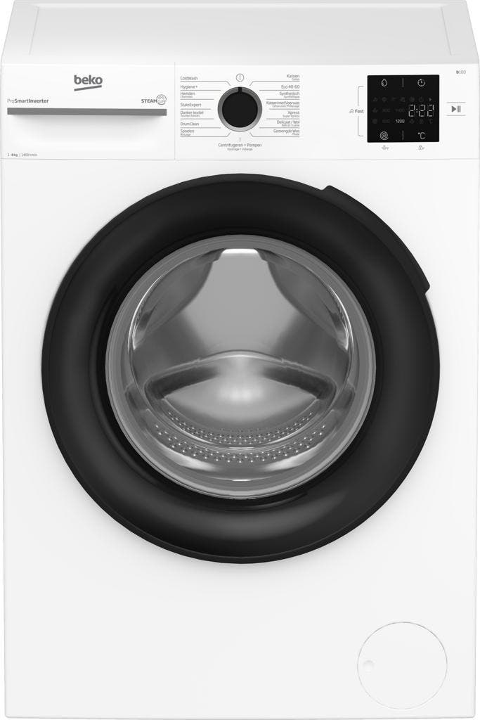 Beko BM1WFU3842W - Wasmachine - 8 kg - 1400 tpm -, Elektronische apparatuur, Wasmachines, Ophalen of Verzenden