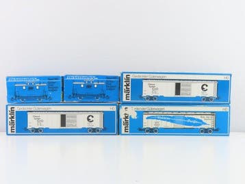 Märklin H0 - 4564/4571/4576/4577 - Modeltrein goederenwagon, Nieuw
