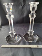 Val Saint Lambert - Bougeoir (2) - verre en cristal -