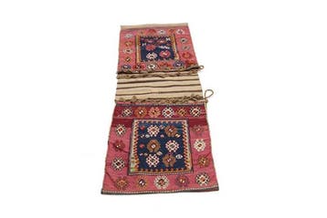 Art Deco Afghaans zouttas oud - Vloerkleed - 155 cm - 55 cm