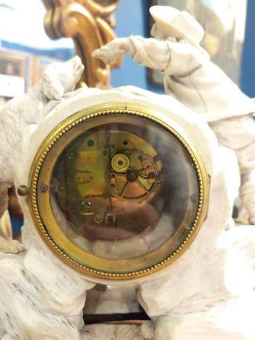 Horloge de console - Marchio mancante - - Biscuit de