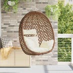 vidaXL Hangende eierstoel zonder standaard poly rattan, Verzenden, Nieuw