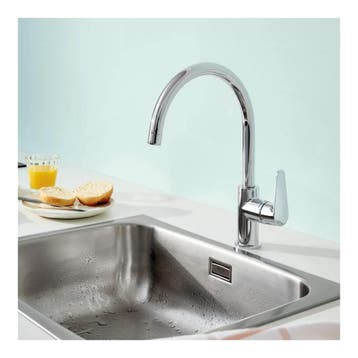 GROHE Start Curve 31554001 keukenkraan hoge uitloop chroom, Ophalen of Verzenden, Nieuw