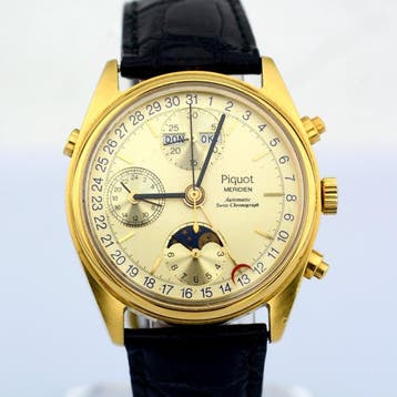 Piquot Meridien - Triple Calendar Moonphase Automatic, Nieuw