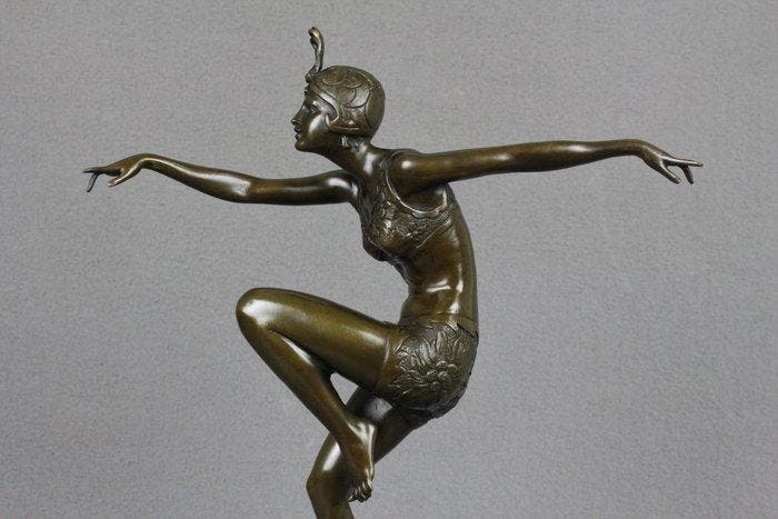 after Ferdinand Preiss - sculptuur, Con Brio - 3 kg - 38 cm, Antiek en Kunst, Curiosa en Brocante