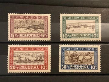 Liechtenstein 1928 - Reinnot - MNH - Michel 78/81, Timbres & Monnaies, Timbres | Europe | Autriche