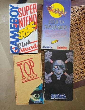 Nintendo, Sega - Colección de cintas VHS promocionales, Nieuw