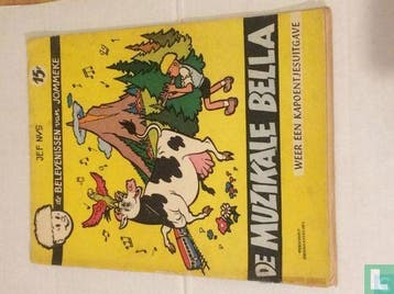 Jommeke - De muzikale Bella - 1960, Boeken, Eén stripboek, Verzenden, Gelezen, Nys, Jef.