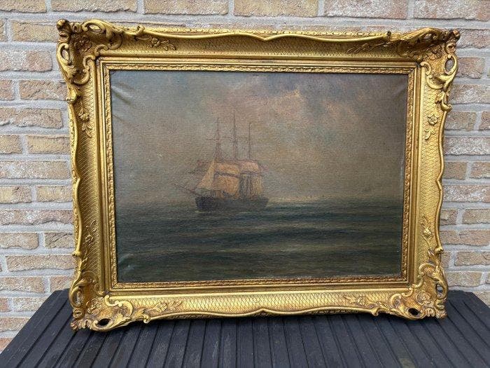 Romain Steppe (1859-1927) - Marine, Antiquités & Art, Art | Peinture | Classique
