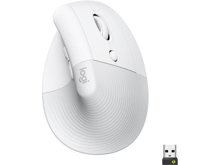 Logitech Lift - Ergonomische muis - Draadloos - Rechtshandig, Computers en Software, Muizen, Zo goed als nieuw, Verzenden