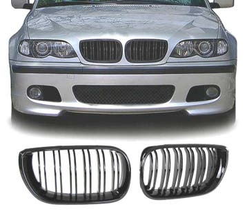 CALANDRES BMW E46 BERLINE 01-05 LOOK M3 NOIR BRILLANT, Verzenden, Nieuw