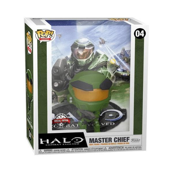 Funko Pop!  Halo Cover - Master Chief #04 Special Edition, Collections, Jouets miniatures, Envoi