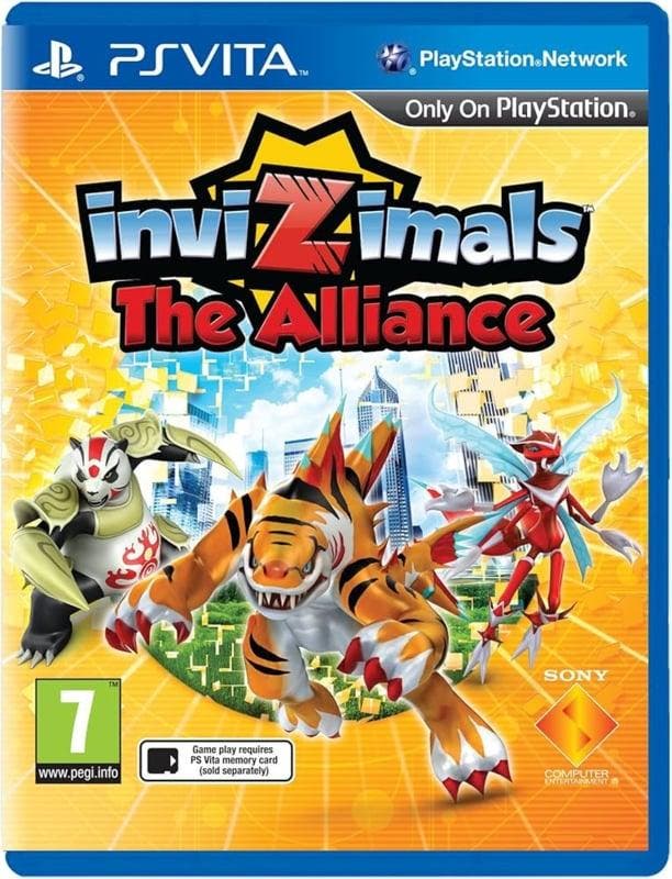 Invizimals the Alliance (PS Vita Games), Games en Spelcomputers, Games | Sony PlayStation Vita, Zo goed als nieuw, Ophalen of Verzenden