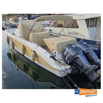 Bieden: Sessa Marine Key Largo 25 Soft Top cover beige cove, Ophalen of Verzenden, Nieuw