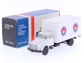Schaal 1:50 Lion-Toys no. 75 DAF Torpedo Zwanenberg-Oss #..., Ophalen of Verzenden, Gebruikt