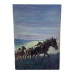 A. Belomi (XX) - Wild horses climbing