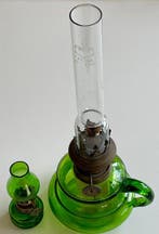 Kosmos Brenner - Wild & Wessel. - Lampe à huile (2) -, Antiquités & Art, Curiosités & Brocante