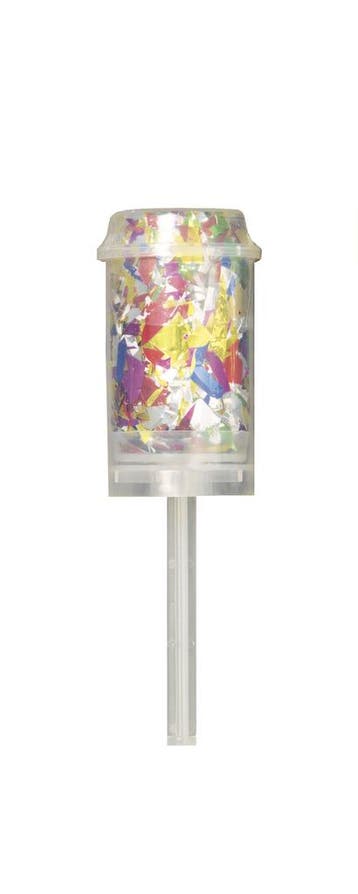 Confetti Kanon Gekleurd 13cm, Verzenden