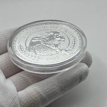 Verenigd Koninkrijk. 10 Pounds 2025 Great Britain 5 oz Lion
