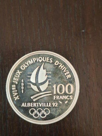 Frankrijk. 100 Francs 1991 (Zonder minimumprijs), Postzegels en Munten