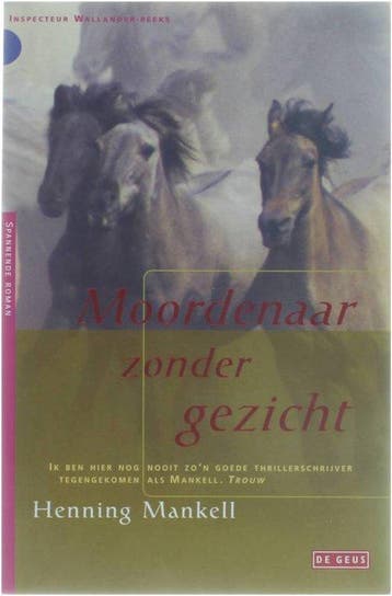 Moordenaar Zonder Gezicht Pap - Mankell, Verzenden