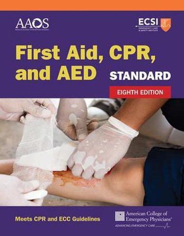 Standard First Aid, CPR, and AED - (AAOS), Verzenden, Nieuw