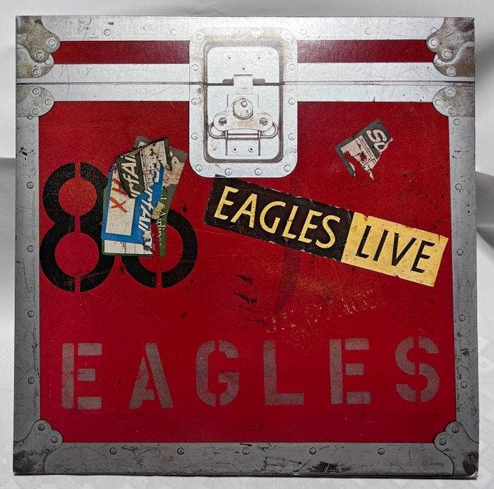 Eagles - Eagles Japanese Press LP Set “Eagles Live” 2LP &, CD & DVD, Vinyles Singles