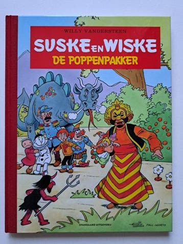 Suske en Wiske - De poppenpakker- luxe HC met linnen rug - 1, Nieuw