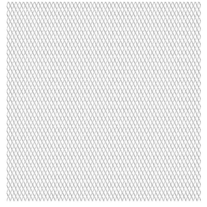 vidaXL Draadhek 50x50 cm 20x10x2 mm roestvrij staal, Tuin en Terras, Tuinhekken en Hekwerk, Nieuw, Verzenden