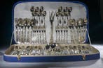 Ménagère pour 12 personnes (63) - Plaqué(e) argent, inox