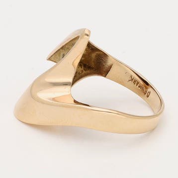 Ring - 14 karaat Geel goud, Nieuw