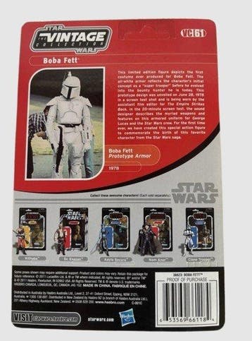 Kenner - Action figure Star Wars Boba Fett (Prototype, Nieuw