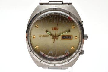 Orient - Multi-Year Calendar Automatic Day-Date Gold Dial