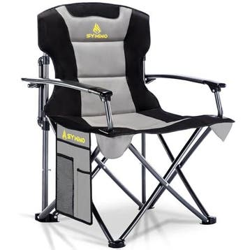 Symino opvouwbare campingstoel, maximaal 150 kg draagvermoge, Caravans en Kamperen, Verzenden, Nieuw