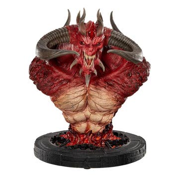 Diablo II Bust The Lord of Terror 25 cm, Collections, Ophalen of Verzenden