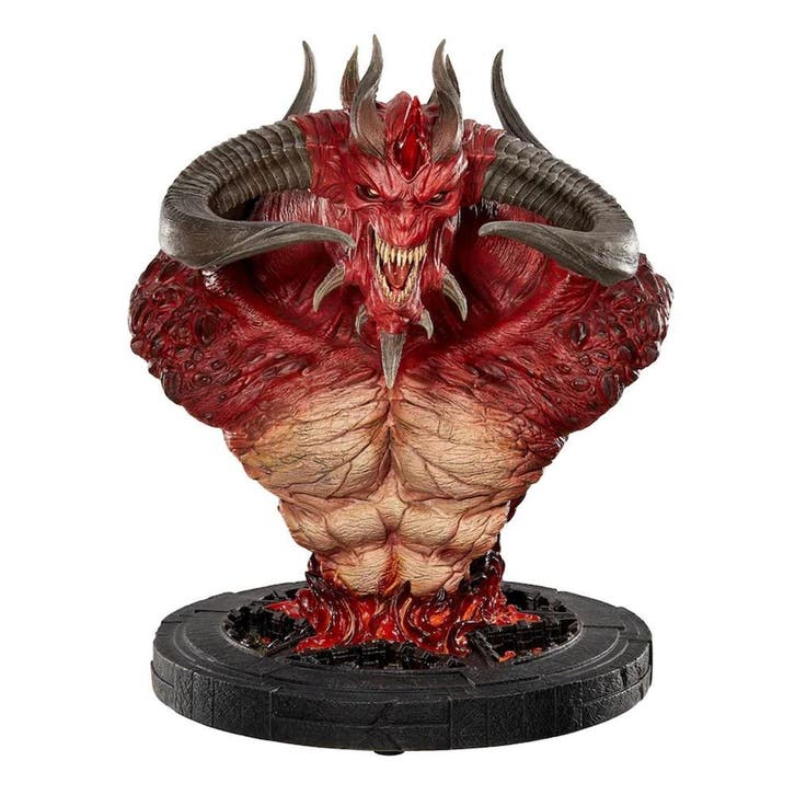 Diablo II Bust The Lord of Terror 25 cm, Collections, Cinéma & Télévision, Enlèvement ou Envoi