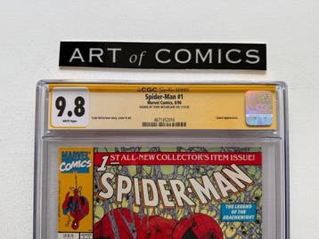 Spider-Man #1 - Regular Edition - Signed By Todd McFarlane -, Nieuw