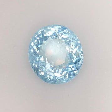 Zonder minimumprijs - 1 pcs Blauw Aquamarijn - 11.43 ct -, Nieuw